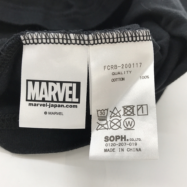 実際に弊社で買取させて頂いたF.C.Real Bristol/エフシーレアルブリストル 20SS CAPTAIN AMERICA/キャプテンアメリカプリントTシャツ FCRB-200117/Lの画像 3枚目