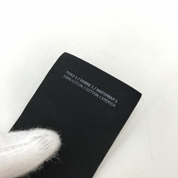 実際に弊社で買取させて頂いたBALMAIN/バルマン ラバーロゴ 半袖Tシャツ EG000BC27/Mの画像 4枚目