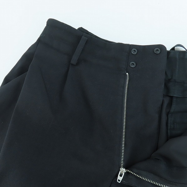 実際に弊社で買取させて頂いたY-3/ワイスリー CLASSIC WINTER WOOL CROPPED WIDE PANTS/ワイド パンツ GK7874/Sの画像 2枚目