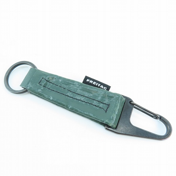 実際に弊社で買取させて頂いたFREITAG/フライターグ F531 ARCHER キーホルダー/キーリング カーキの画像 1枚目
