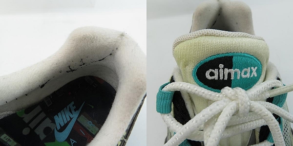 実際に弊社で買取させて頂いたNIKE×atmos/ナイキ×アトモス AIR MAX 95/エアマックス95 ウィーラブナイキ AQ0925-001/25.5の画像 7枚目