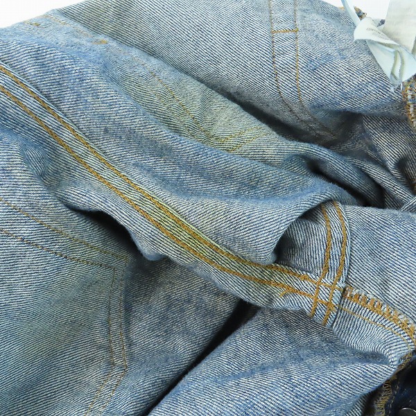 実際に弊社で買取させて頂いたGUCCI/グッチ インディゴデニムパンツ 44の画像 6枚目