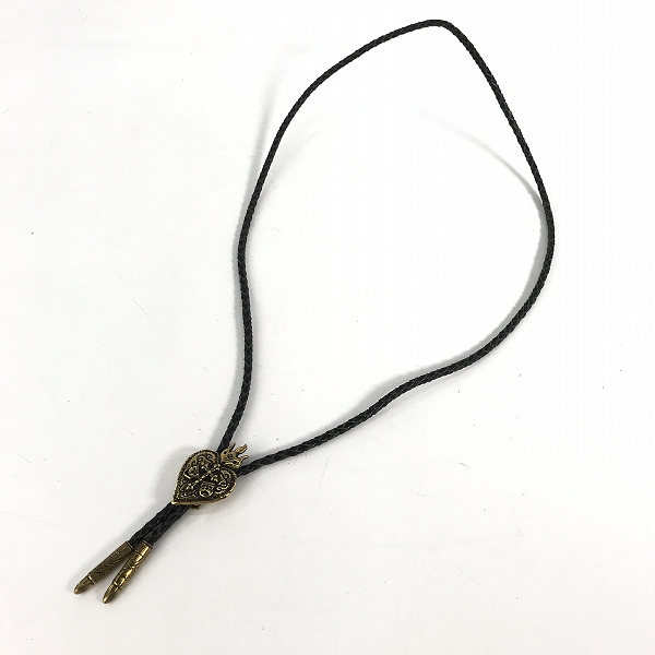 実際に弊社で買取させて頂いた(6)Gangsterville×galcia/ギャングスタービル×ガルシア TWO FACE/ダブルフェイス BOLO TIE/ボロタイ/ループタイ ブラス/真鍮の画像 7枚目