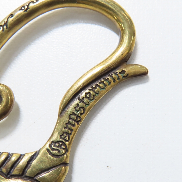 実際に弊社で買取させて頂いたGangsterville×galcia/ギャングスタービル×ガルシア SWALLOW WALLET-CHAIN ウォレットチェーン ブラス/真鍮の画像 5枚目