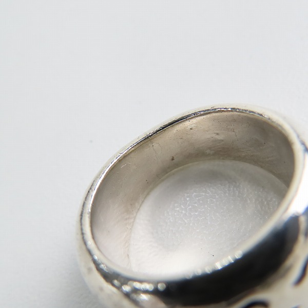 実際に弊社で買取させて頂いたCHROME HEARTS/クロムハーツ CHシールスタンプリング 16.5号の画像 7枚目