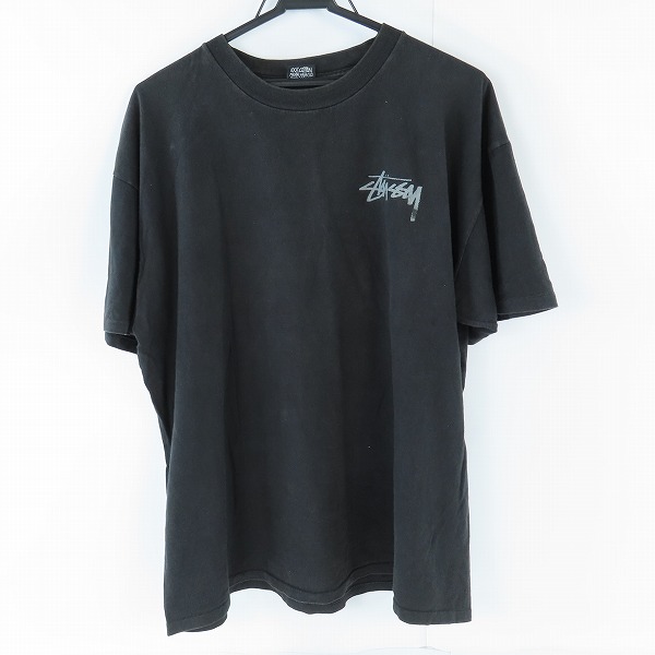 実際に弊社で買取させて頂いたSTUSSY/ステューシー 80S ヴィンテージ オールド 黒タグ ドラゴン Tシャツ XL