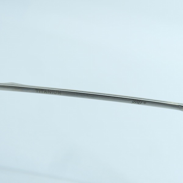 実際に弊社で買取させて頂いた999.9/フォーナインズ メガネフレーム アイウェア M-111 8432の画像 6枚目