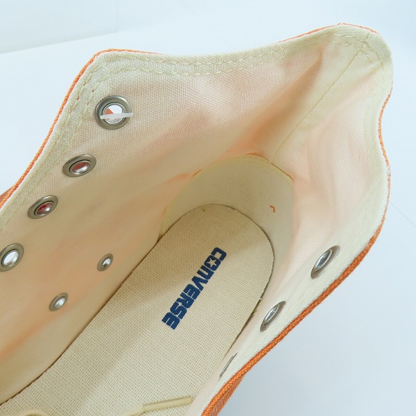 実際に弊社で買取させて頂いた【未使用】CONVERSE/コンバース ALL STAR BURNTCOLORS HI SST.ORG/オールスター ハイ 1SD431/28の画像 4枚目