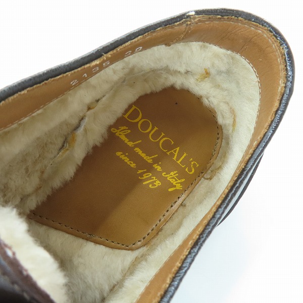 実際に弊社で買取させて頂いたDOUCAL'S/ドゥカルス レースアップ レザーシューズ 2135/39の画像 4枚目