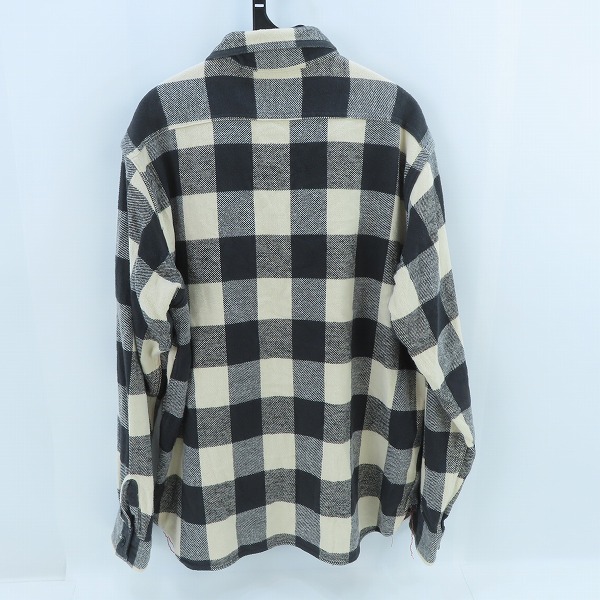 実際に弊社で買取させて頂いたSUGAR CANE/シュガーケーン TWILL CHECK L/S WORK SHIRT ワークシャツ SC27697 Lの画像 1枚目