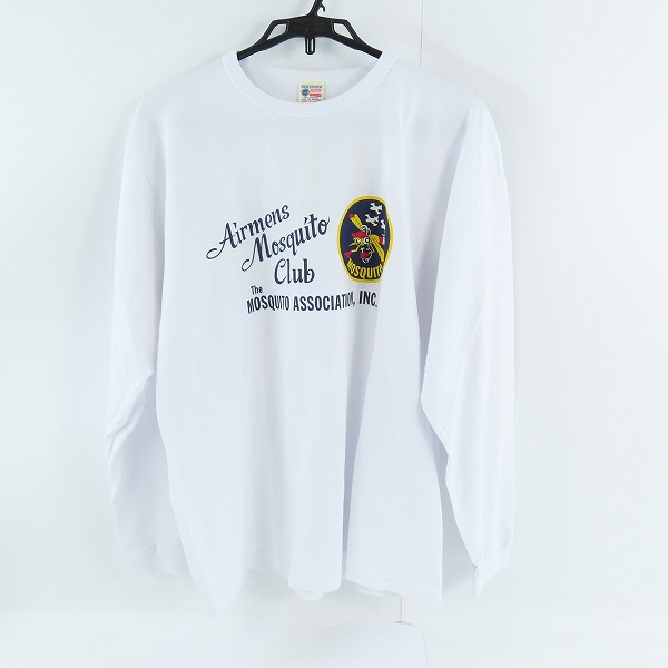 実際に弊社で買取させて頂いたBUZZ RICKSON'S/バズリクソンズ AIRMENS MOSQUITO CLUB モスキート ロンT BR69060 /XXL