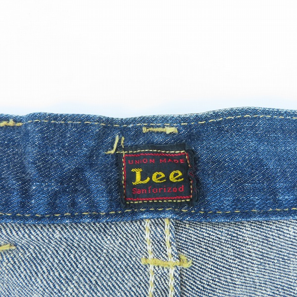 実際に弊社で買取させて頂いたLee/リー Lot 3101 1944年復刻モデル COWBOY デニムパンツ/29×33の画像 3枚目