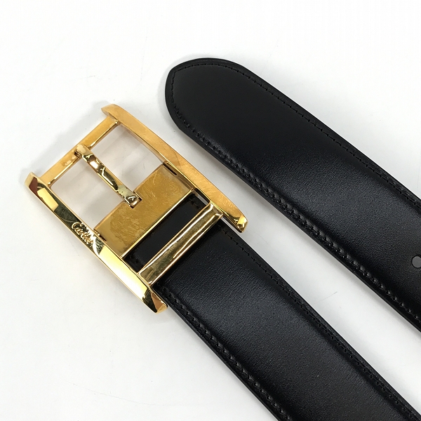 実際に弊社で買取させて頂いた【ギャラ付】Cartier/カルティエ タンク アメリカン リバーシブル ベルトの画像 1枚目