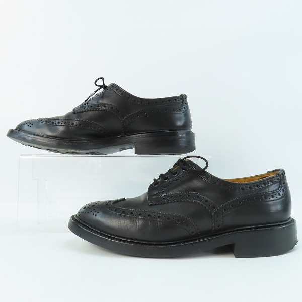 実際に弊社で買取させて頂いたTricker's/トリッカーズ KESWICK/ケズウィック レザーシューズ ウイングチップ 7302/7の画像 3枚目