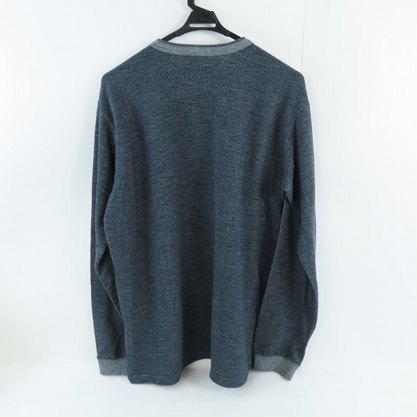 実際に弊社で買取させて頂いたCANTERBURY/カンタベリー ヘンリー ネック 長袖Tシャツ/RA41582/3Lの画像 1枚目