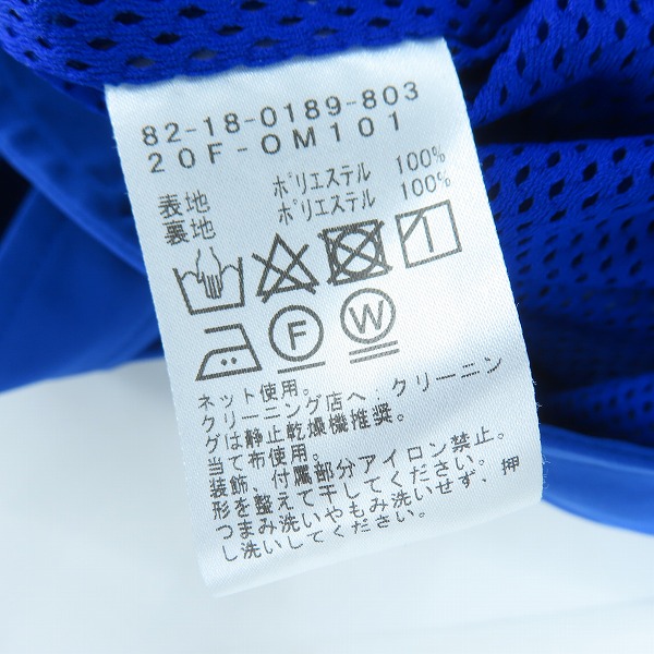 実際に弊社で買取させて頂いた【未使用】BEAMS GOLF/ビームスゴルフ ORANGE LABEL/フライト ジャケット 82-18-0189-803/Mの画像 3枚目