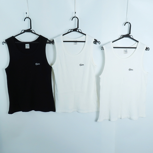 実際に弊社で買取させて頂いたCALEE/キャリー タンクトップ ブラック/ホワイト 3点セット