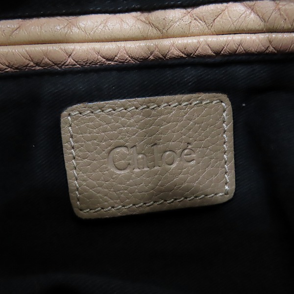実際に弊社で買取させて頂いたChloe/クロエ パラティ 2WAY レザー ショルダーバッグ/ハンドバッグの画像 4枚目