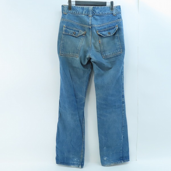 実際に弊社で買取させて頂いたLevi's/リーバイス 60～70s ブッシュデニムパンツ ボタン裏刻印38 42タロンジップ オレンジタブ チェーンステッチの画像 1枚目