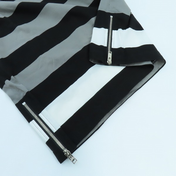 実際に弊社で買取させて頂いた【未使用】mastermind JAPAN ×A-GIRL'S/マスターマインド ×エイガールズ 裾ジップTシャツ 16SSMM-TS30-011-6/Lの画像 5枚目