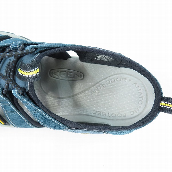 実際に弊社で買取させて頂いたKEEN/キーン NEW PORT H2/ニューポートエイチツー サンダル 1001938 26.5の画像 4枚目