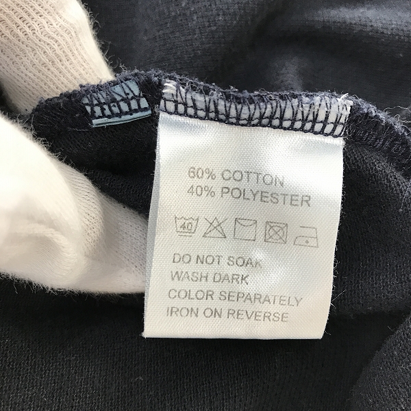 実際に弊社で買取させて頂いたYves Saint-Laurent pour homme/YSL/イブサンローラン プール オム ロゴ刺繍ポロシャツ Mの画像 3枚目