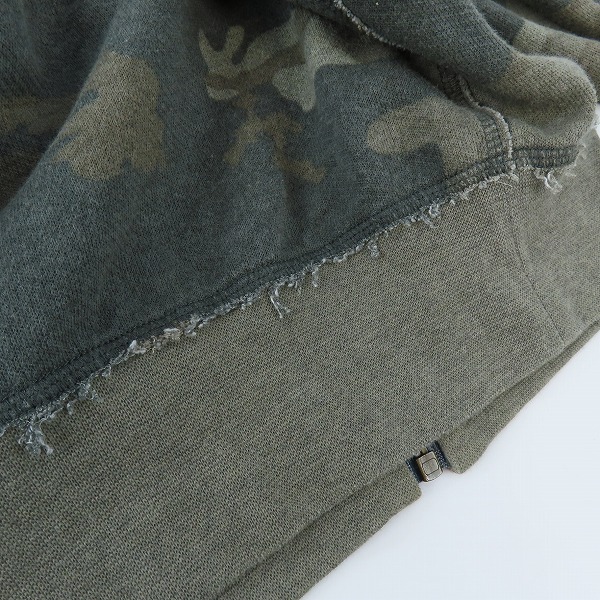 実際に弊社で買取させて頂いたDOLCE&GABBANA/ドルチェ&ガッバーナ プレート ロゴ付ジップパーカー G9R35G 52の画像 7枚目