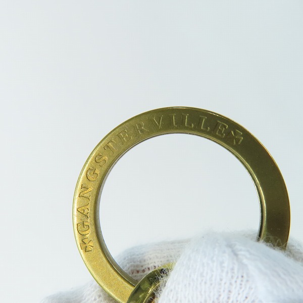 実際に弊社で買取させて頂いた(2)GANGSTERVILLE×Galcia/ギャングスタービル×ガルシア スワローキーホルダー ブラス/真鍮の画像 6枚目