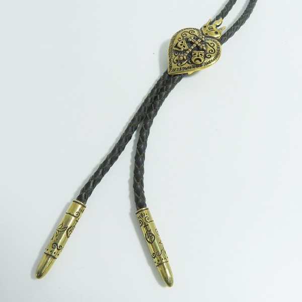 実際に弊社で買取させて頂いた(4)Gangsterville×galcia/ギャングスタービル×ガルシア TWO FACE/ダブルフェイス BOLO TIE/ボロタイ/ループタイ ブラス/真鍮