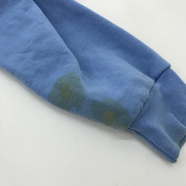 実際に弊社で買取させて頂いたChampion×PYREX VISION/チャンピオン×パイレックス ビジョン フーディ プリントパーカー ブルー/Mの画像 8枚目