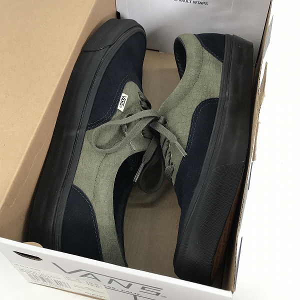 実際に弊社で買取させて頂いたWTAPS×VANS VAULT/ダブルタップス×バンズ ボルト コラボ  OG ERA Navy/croc VN0A3CXNU9U/28.5の画像 7枚目