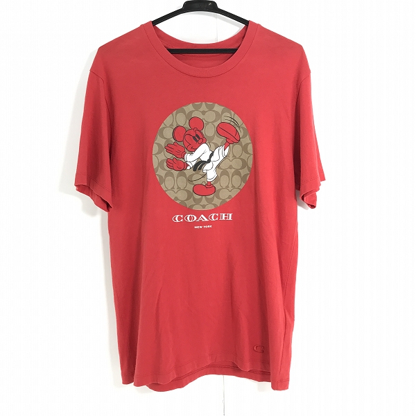 実際に弊社で買取させて頂いたCOACH×Disney/コーチ×ディズニー 東京オリンピック 半袖Tシャツ/S