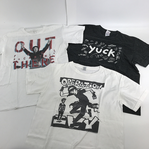 実際に弊社で買取させて頂いた【おまとめ】Paul McCartney/ポールマッカートニー OPERATION IVY/オペレーションアイヴィー YUCK/ヤック 等 バンドTシャツの画像 1枚目