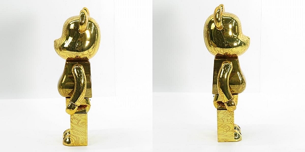 実際に弊社で買取させて頂いたMEDICOM TOY 遊戯王デュエルモンスターズ 400% BE@RBRICK 千年パズル/漫画『遊☆戯☆王』 連載開始25周年記念の画像 3枚目