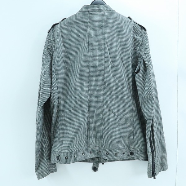 実際に弊社で買取させて頂いたBLACK BARRETT by NeiL Barrett/ブラックバレットバイニールバレット モノクロ ジャケット/1の画像 1枚目