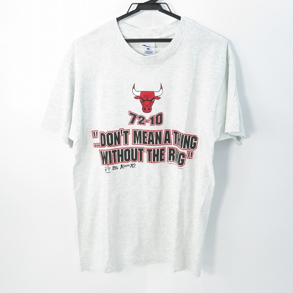 実際に弊社で買取させて頂いたPRO PLAYER/プロプレイヤー NBA  72-10 Chicago Bulls シカゴブルズ 1996 ヴィンテージTシャツ M