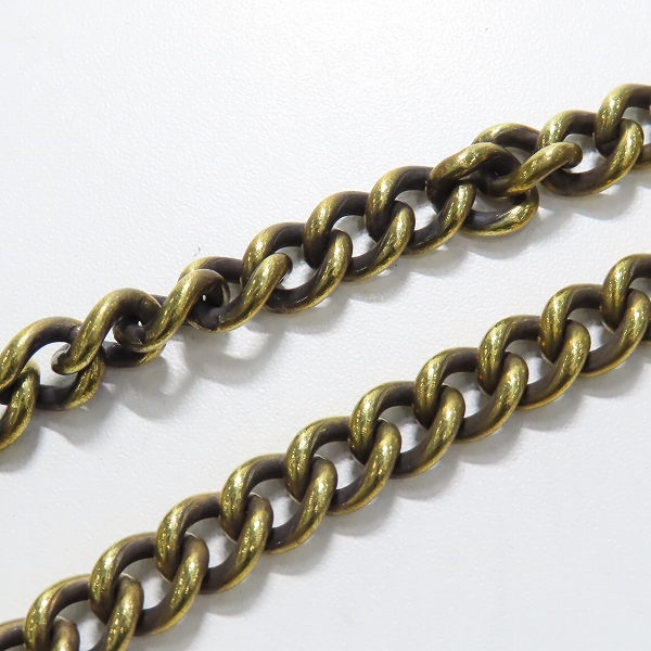 実際に弊社で買取させて頂いたGangsterville×galcia/ギャングスタービル×ガルシア SWALLOW WALLET-CHAIN ウォレットチェーン ブラス/真鍮の画像 3枚目