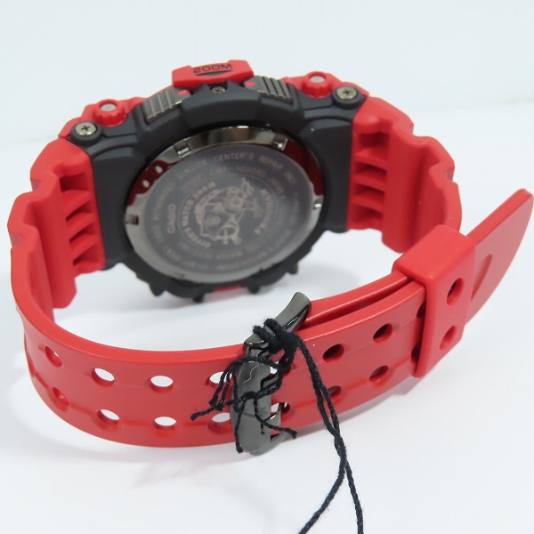 実際に弊社で買取させて頂いたG-SHOCK/Gショック FROGMAN/フロッグマン メンインバーニングレッド 電波ソーラー 腕時計 GWF-1000RD-4JFの画像 3枚目