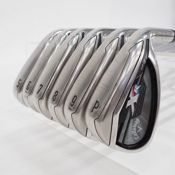 実際に弊社で買取させて頂いたCallaway/キャロウェイ XR アイアン #5～9,Pw 6本セット カーボンシャフト FLEX:S