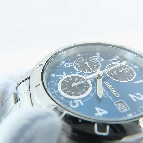 実際に弊社で買取させて頂いたSEIKO/セイコー CHRONOGRAPH/クロノグラフ 時計/ウォッチ 7T92-0CA0【動作未確認】の画像 5枚目