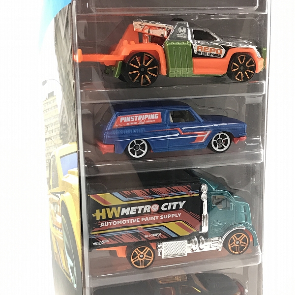 実際に弊社で買取させて頂いた【未開封】Hot Wheels/ホットウィール 5-pack SPEED BLUR/スピードブル HW Metro/メトロ 5台入りパック 2点セットの画像 3枚目