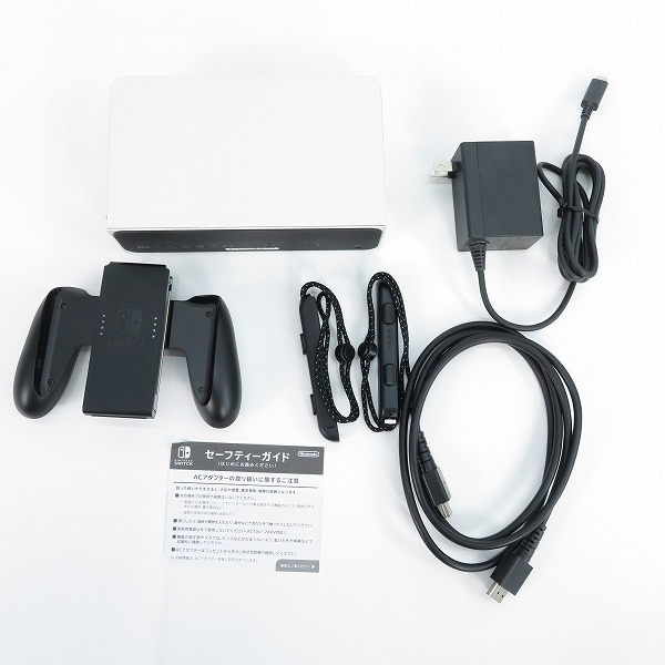 実際に弊社で買取させて頂いた任天堂 Nintendo Switch/ニンテンドースイッチ 有機ELモデル ホワイト 本体 HEG-S-KAAAA【簡易動作確認済】の画像 8枚目