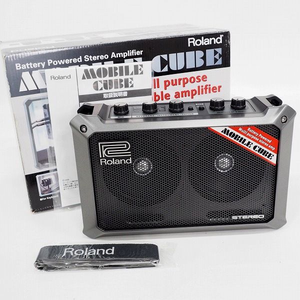 実際に弊社で買取させて頂いた【美品/動作確認済】Roland/ローランド MOBILE CUBE モバイルキューブ ギターアンプ