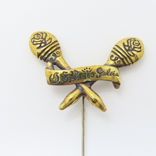 実際に弊社で買取させて頂いた(7)GANGSTERVILLE×Galcia/ギャングスタービル×ガルシア ハットピン/ラペルピンの画像 1枚目