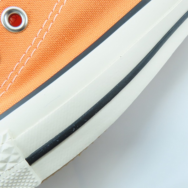 実際に弊社で買取させて頂いた【未使用】CONVERSE/コンバース ALL STAR BURNTCOLORS HI SST.ORG/オールスター ハイ 1SD431/28の画像 7枚目