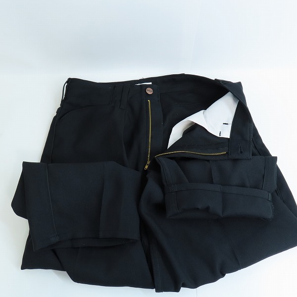 実際に弊社で買取させて頂いたWrangler×Schott/ラングラー×ショット タック ランチャーパンツ WS0182/Sの画像 6枚目