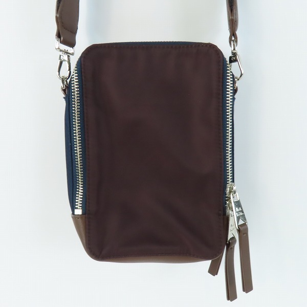 実際に弊社で買取させて頂いたPaul Smith/ポールスミス カラーブロック レザー切替 ショルダーバッグ APS-321の画像 1枚目