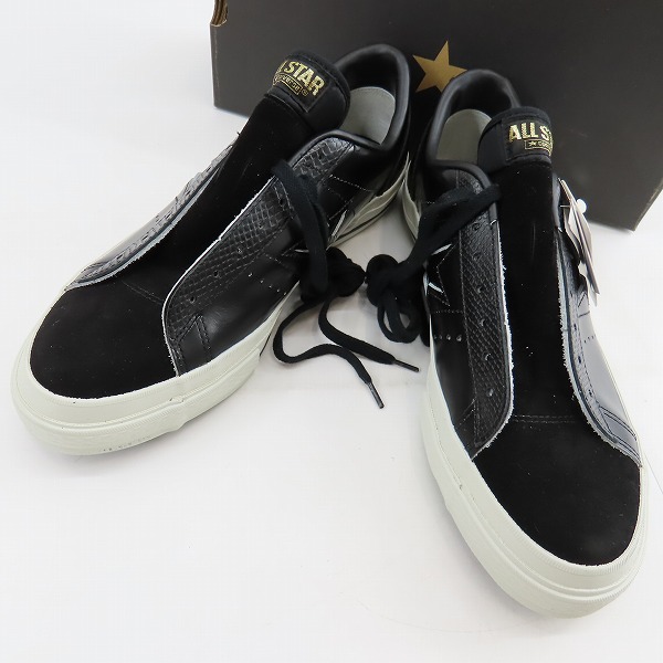 実際に弊社で買取させて頂いた【未使用】CONVERSE/コンバース ONE STAR GROOVE OX/BLACK/9.5