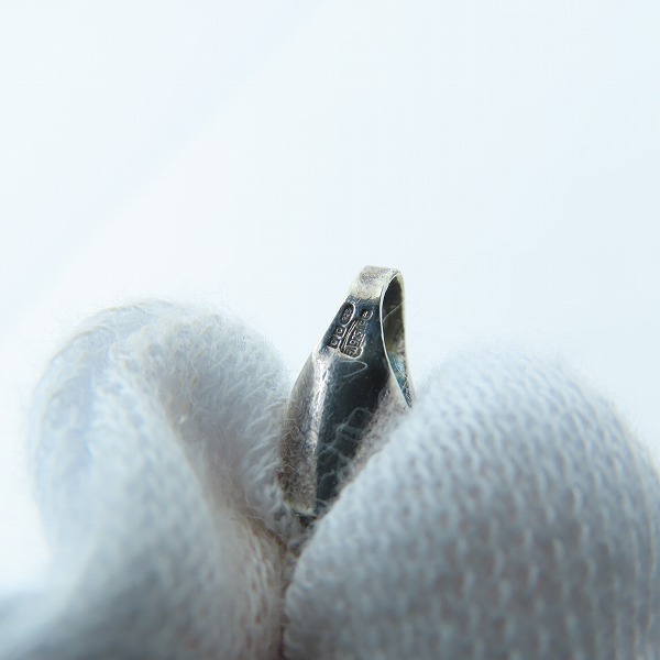 実際に弊社で買取させて頂いたCRAZY PIG/クレイジーピッグ HOT ROD SKULL PENDANT/ホットロッドスカルペンダント シルバーチェーン付きの画像 7枚目