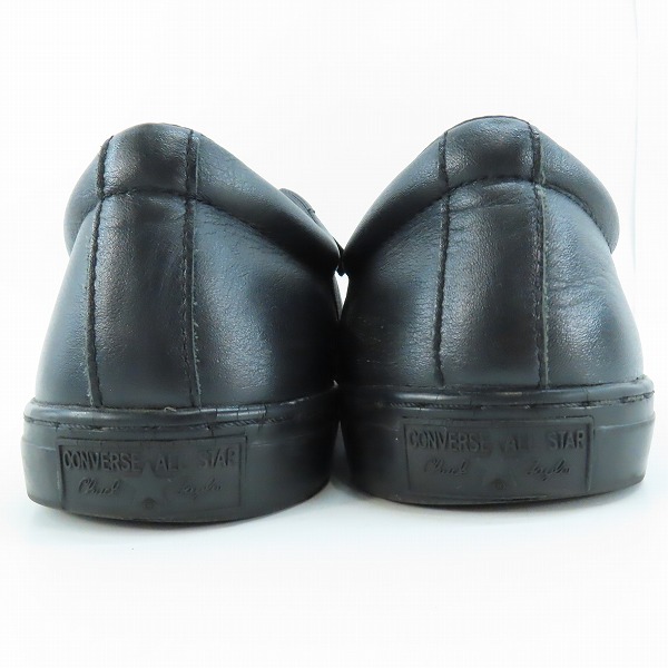 実際に弊社で買取させて頂いたCONVERSE/コンバース ALL STAR COUPE LEATHER OX オールスター クップ レザー ブラック 31301811/28.0の画像 1枚目